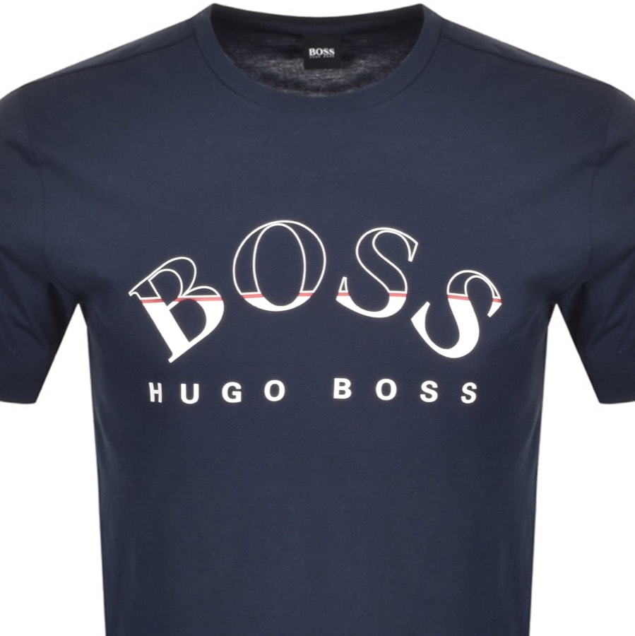 Alternative Image for ProductBOSS Tee 1 T Shirt Navy2